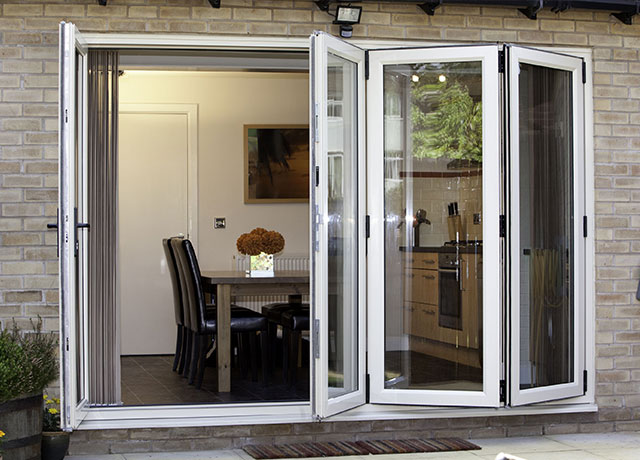 uPVC door for home office cabin